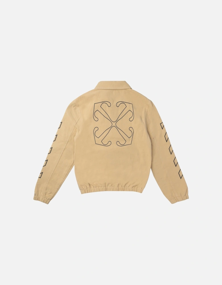 Juniors Arrow Outline Worker Jacket