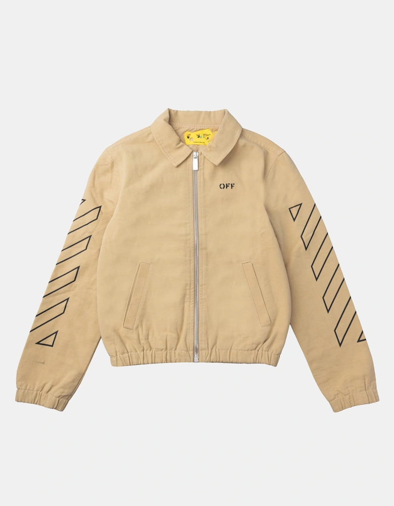 Juniors Arrow Outline Worker Jacket