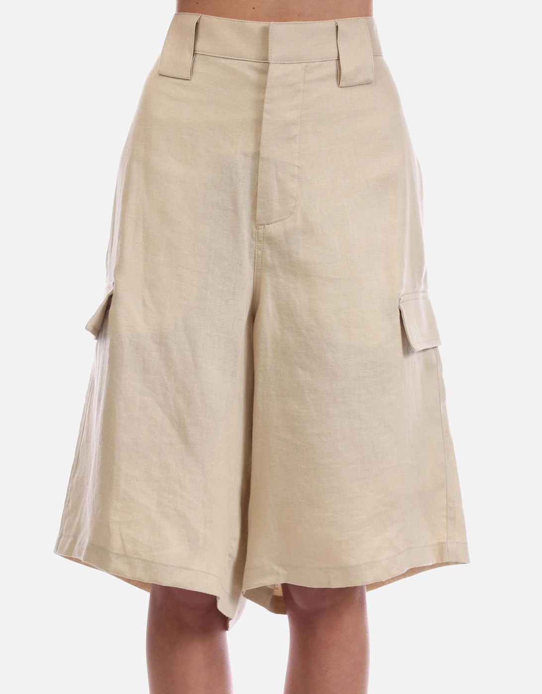 Linen Cargo Shorts, 6 of 5