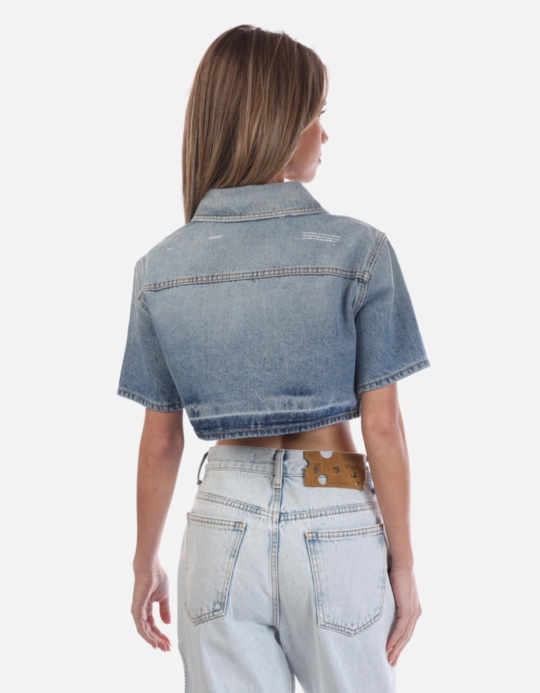 Corporate Cropped Shirt