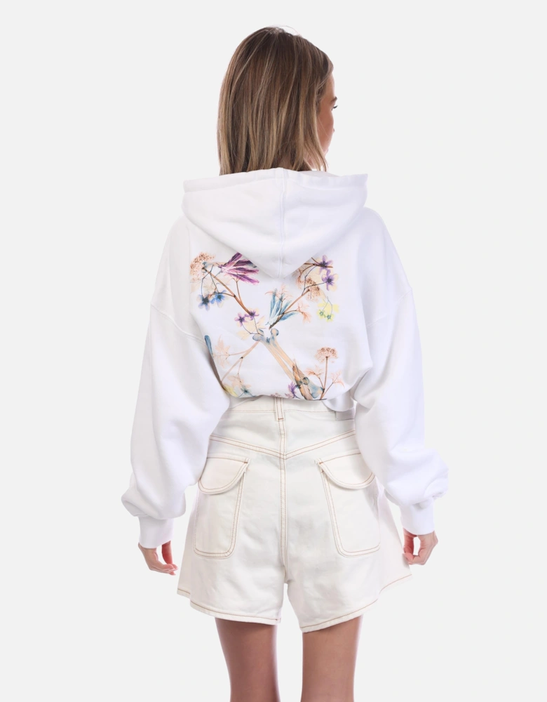 X-ray Arrow Crop Hoodie