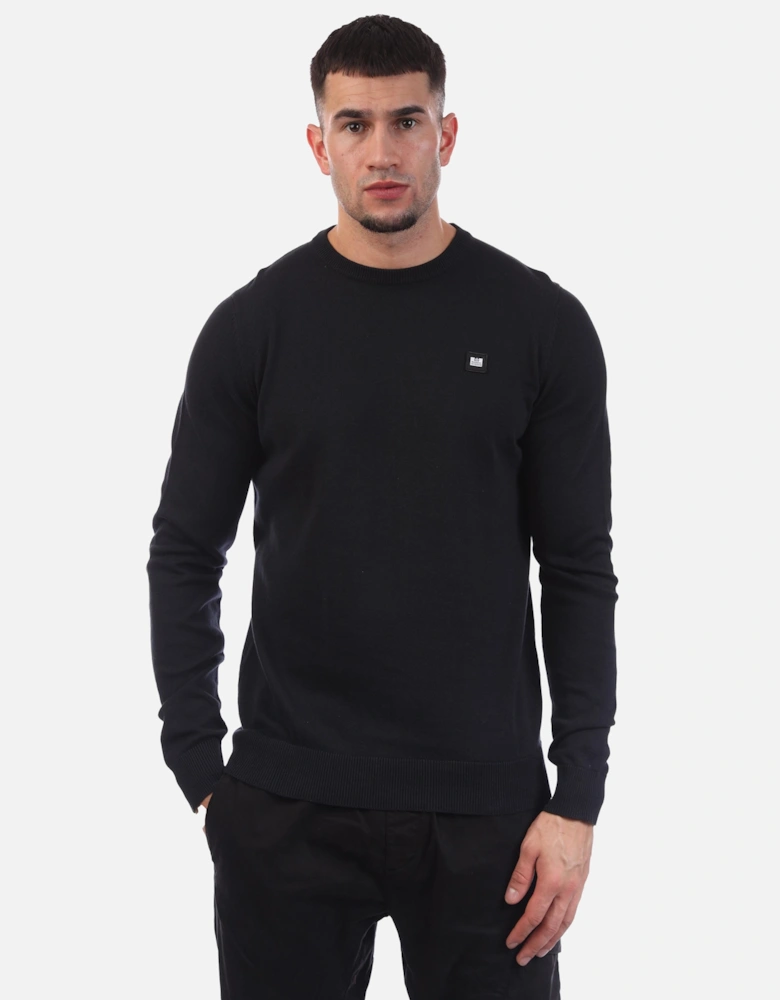 Mens Argentina Cotton Crew Knit