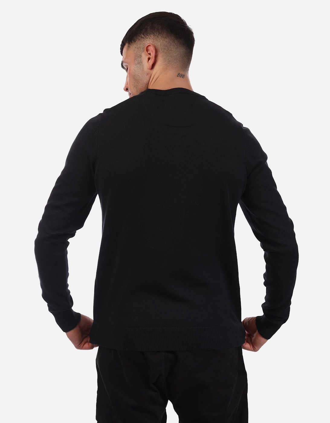 Mens Argentina Cotton Crew Knit