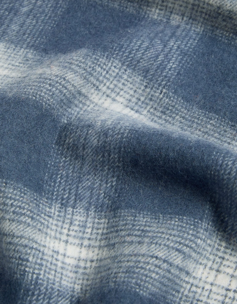 Check Lambswool Scarf