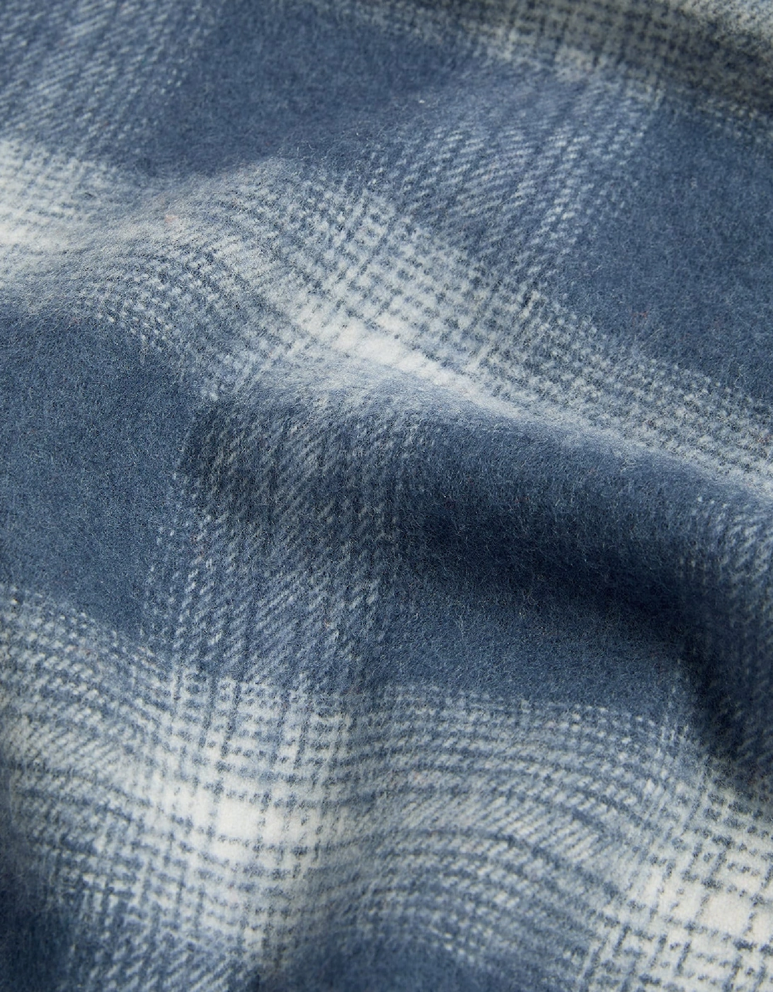 Check Lambswool Scarf