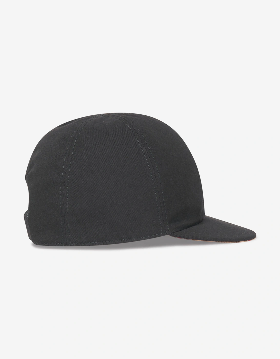 Baby Reversible Cap in Black