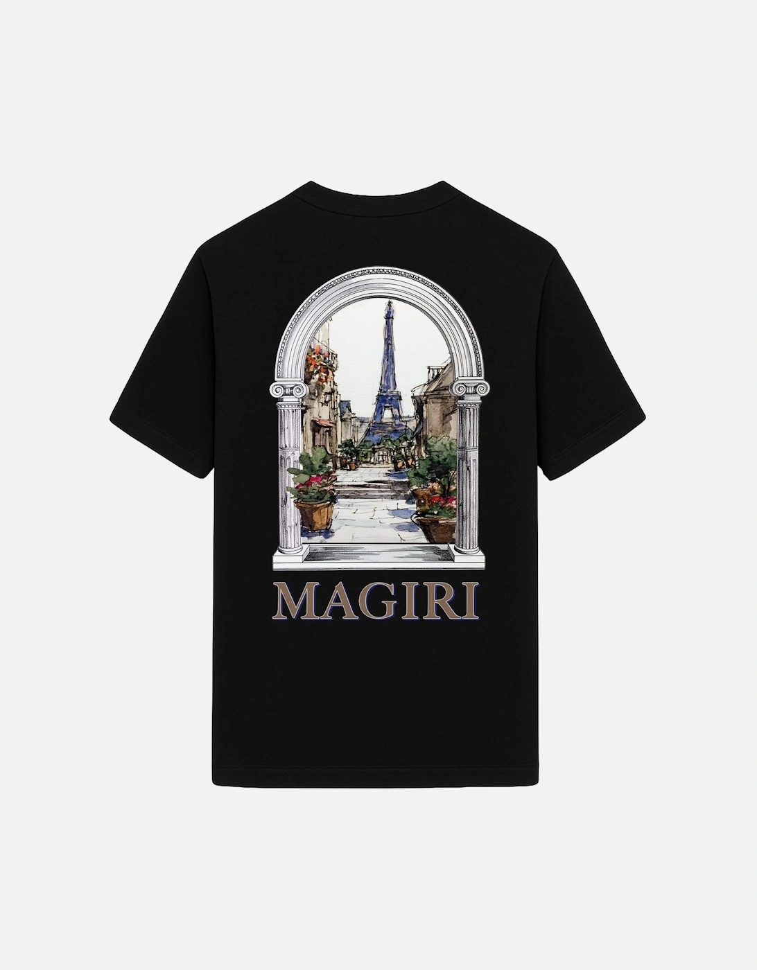 Archway Printed T-Shirt in Black, 5 of 4