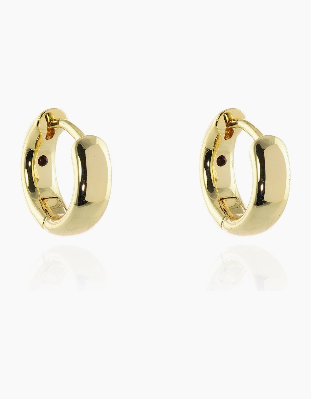 Cachet London Women's Gold Sabrina Huggie 12Mm Hoop