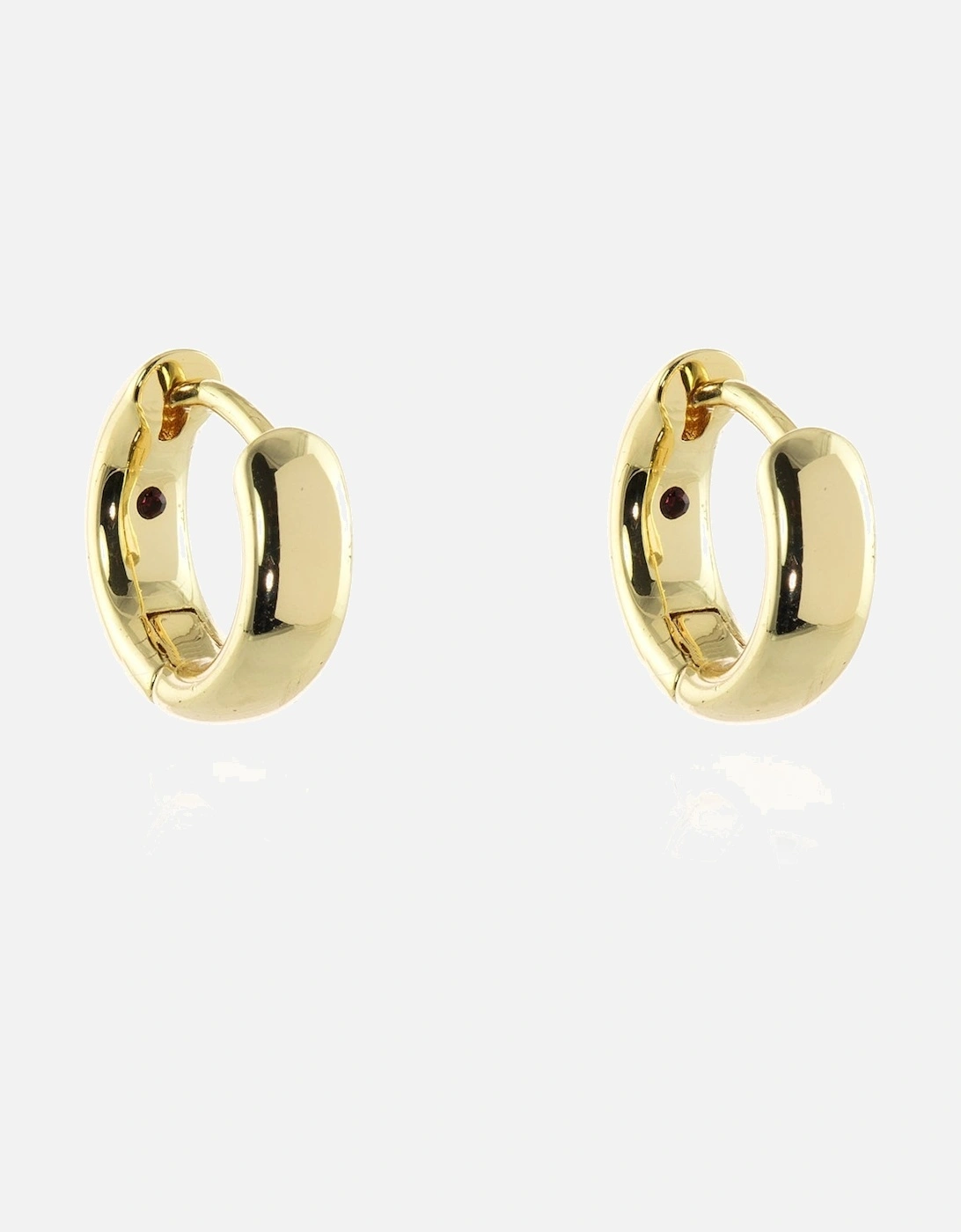 Sabrina Huggie 12mm Gold Hoop, 3 of 2