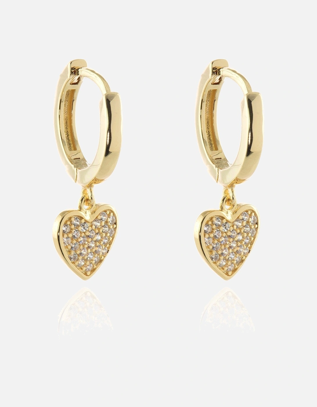 Mae Gold Huggie Hoop Earrings, 3 of 2