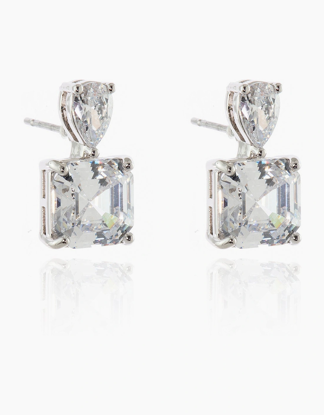 Cachet London Women's Silver/Silver Sofia Earrings Large