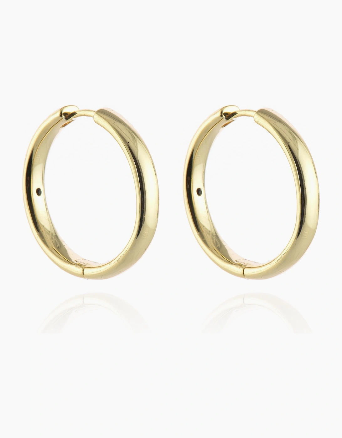 Cachet London Women's Gold Sabrina 25Mm Hoop Large