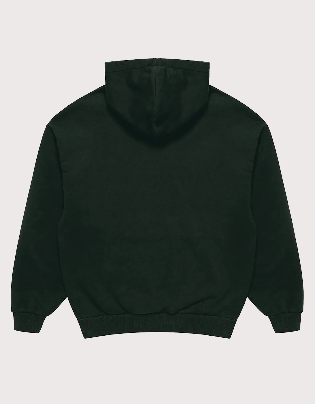 Oversized Uniform Zip Through Hoodie