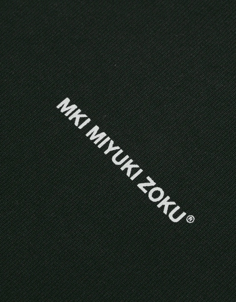 Oversized Uniform Zip Through Hoodie