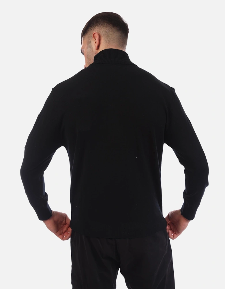 Extrafine Merino Wool Half-Zip Sweater