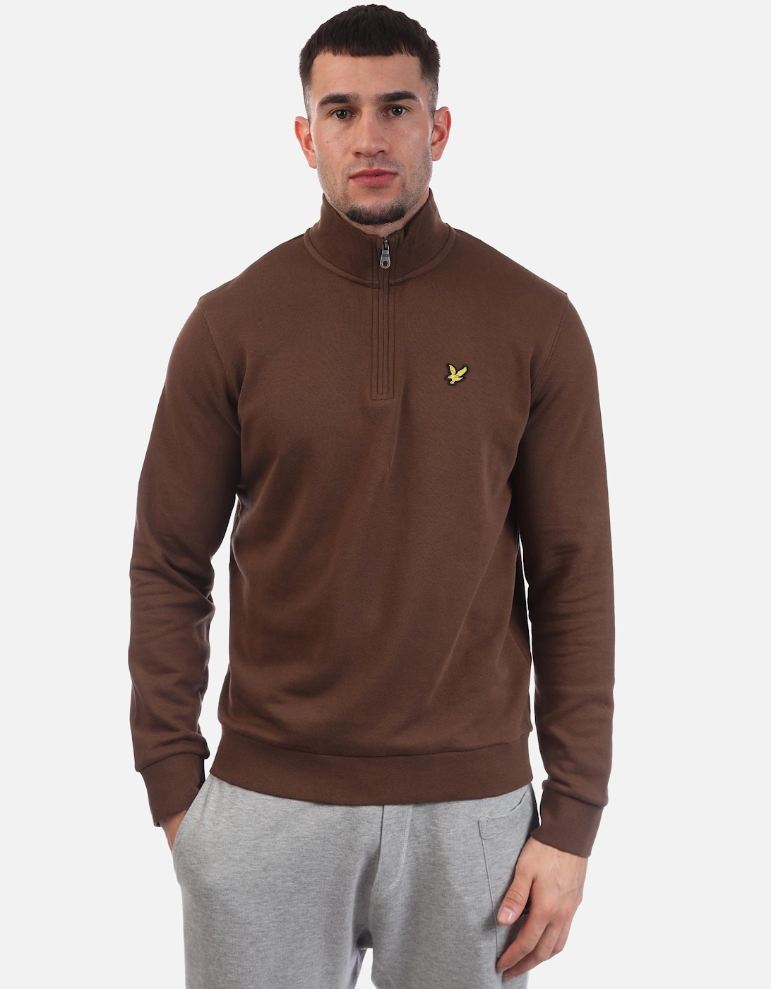 Loopback Quarter Zip Sweatshirt