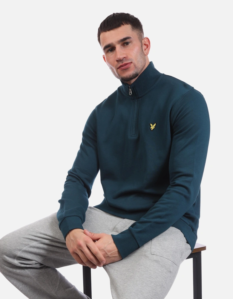 Loopback Quarter Zip Sweatshirt