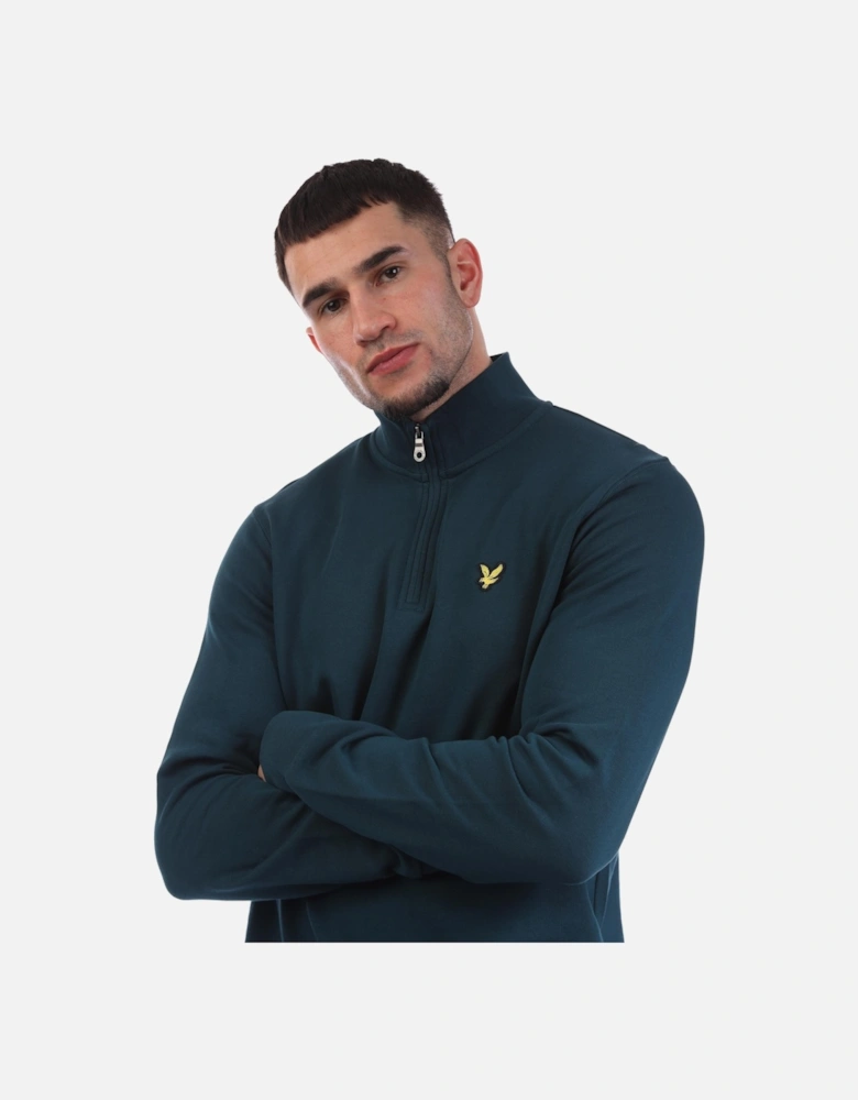 Loopback Quarter Zip Sweatshirt