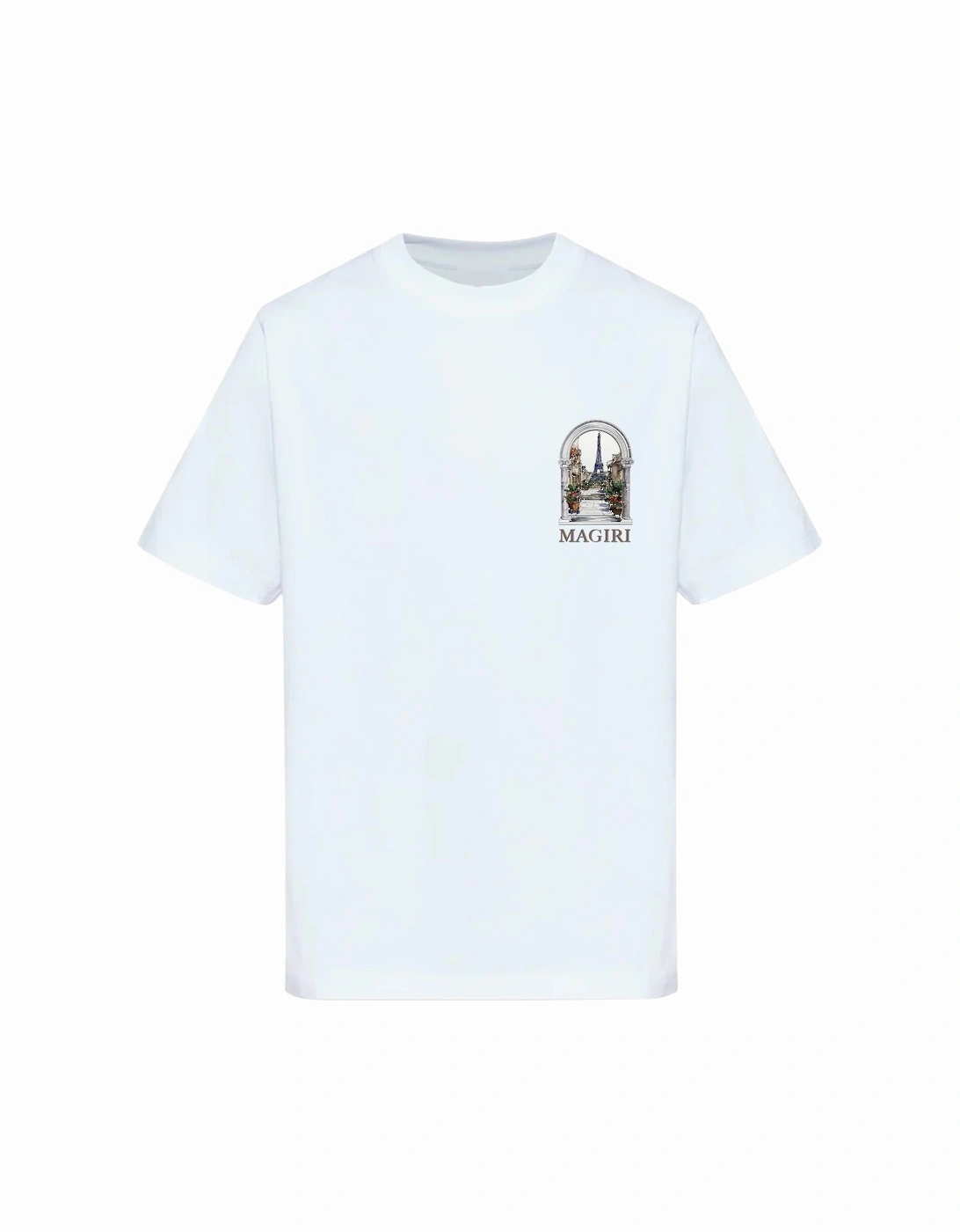 Archway Printed T-Shirt in White