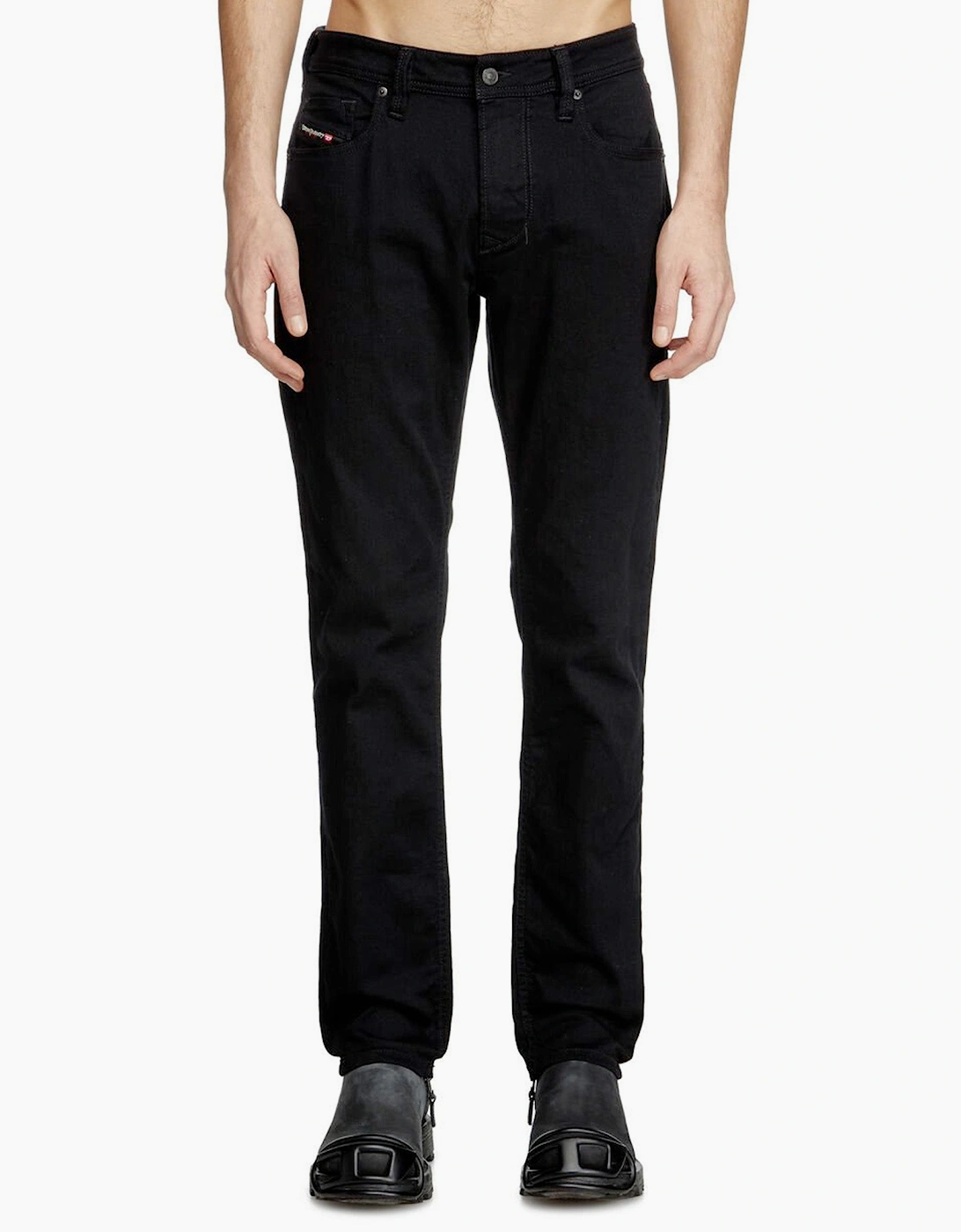 Diesel Unisex Black Larkee-Beex Tapered Jeans  32/32