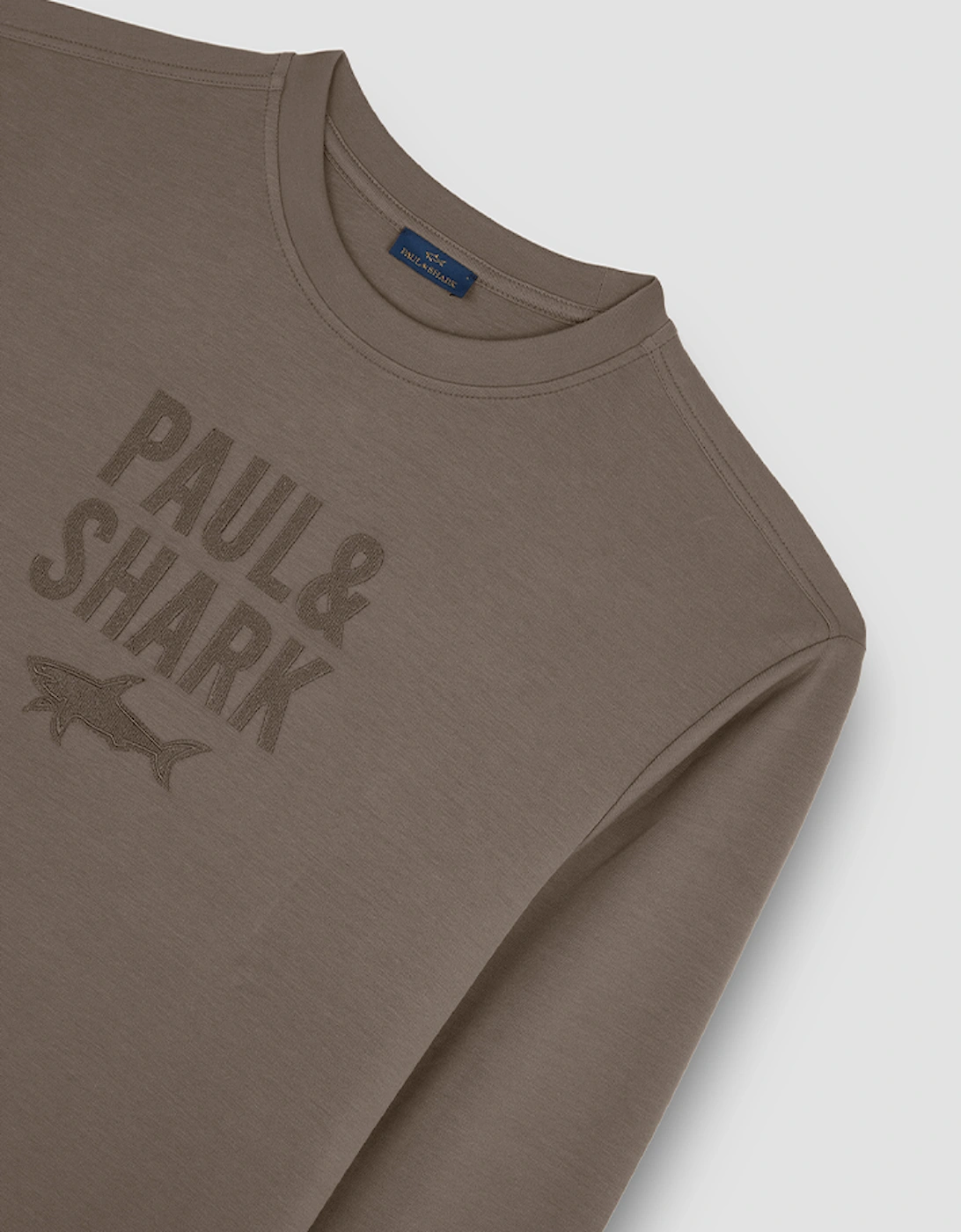 Embroidered Logo X-Soft Fleece Cotton Sweatshirt