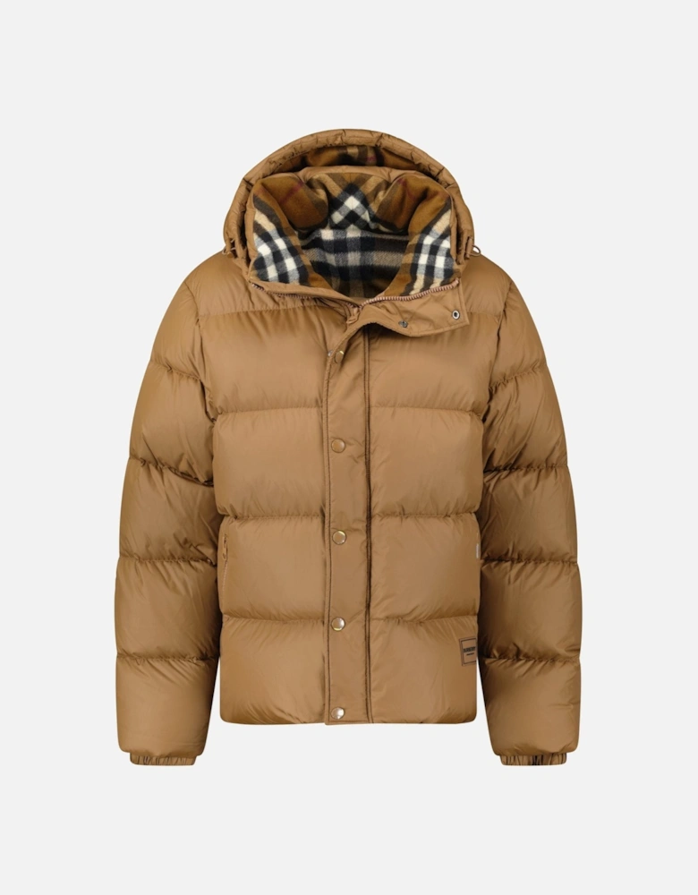 Halsby Puffer Down Jacket Brown