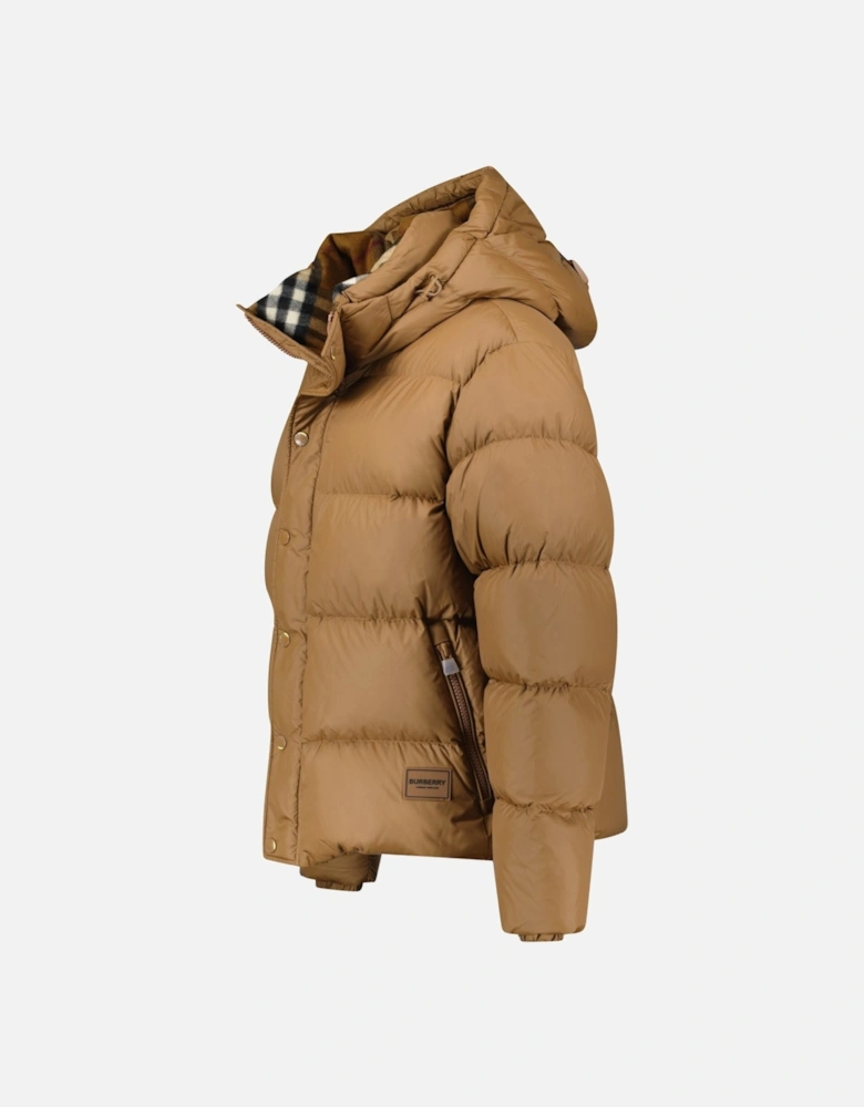 Halsby Puffer Down Jacket Brown