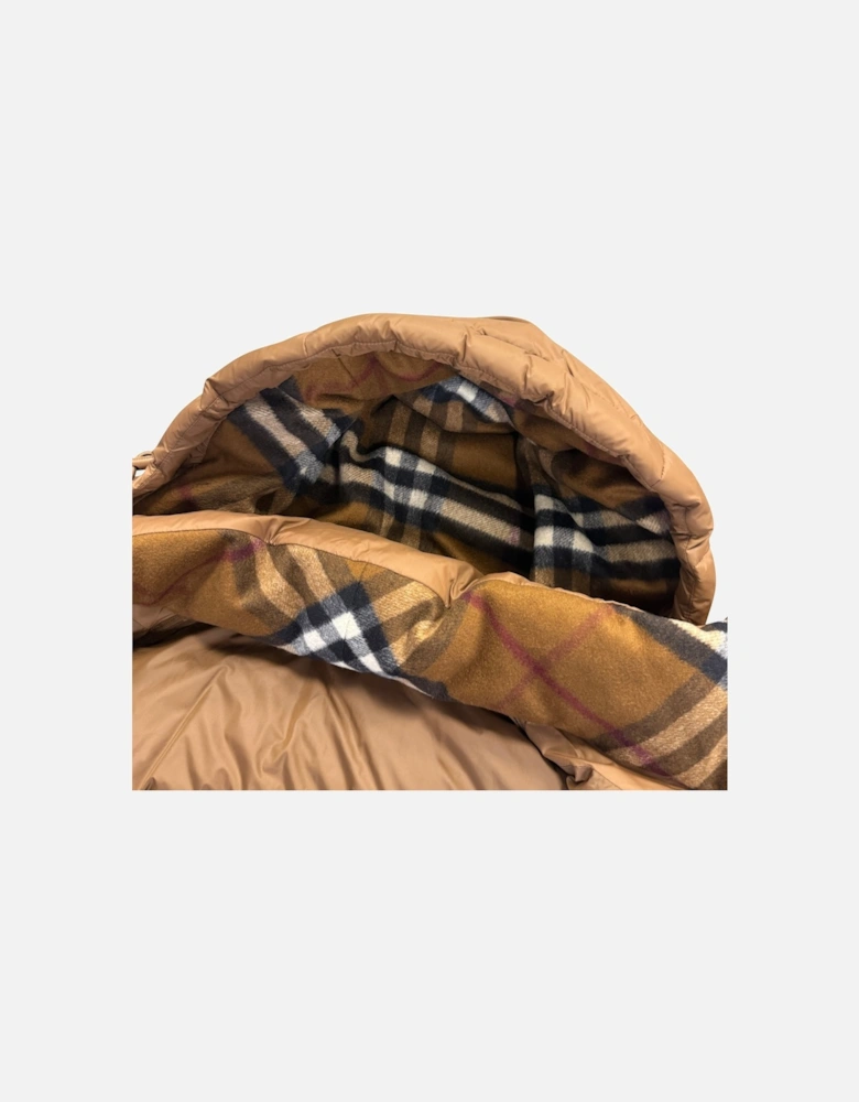 Halsby Puffer Down Jacket Brown