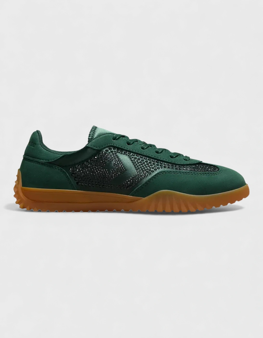 Converse Women's Converse Swarovski x Run Star Trainer Deep Emerald - Green