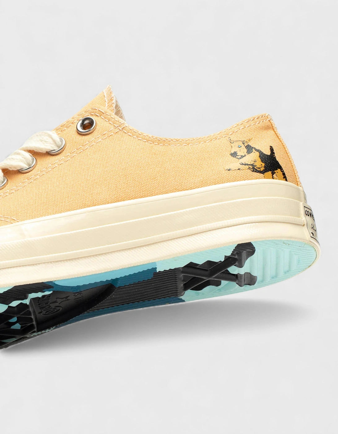 GOLF le FLEUR x Chuck 70 Darryl Low Apricot Cream