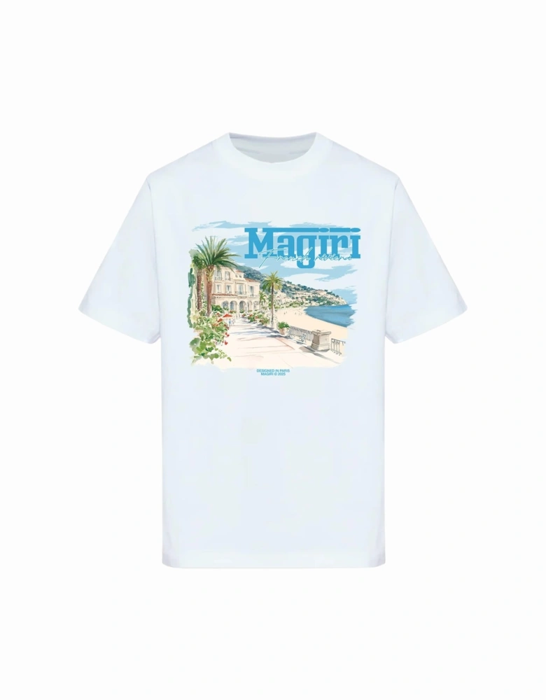 Rivera Printed T-Shirt in White