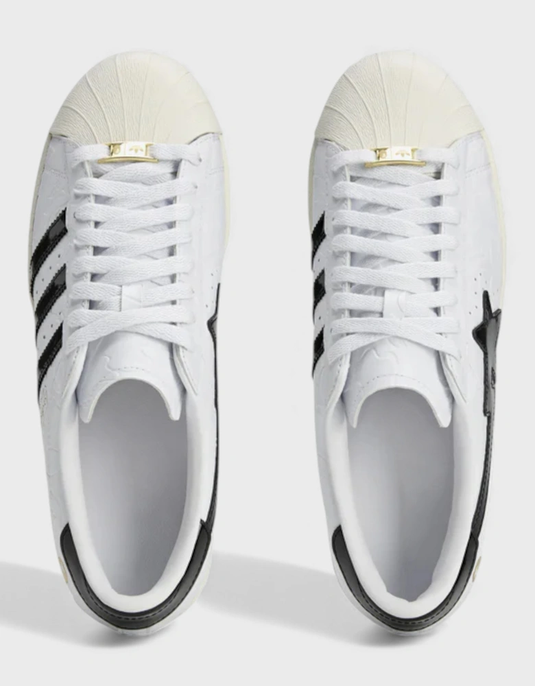 BAPE x Superstar White Black