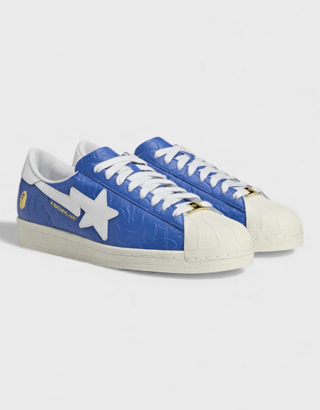 BAPE x Superstar Blue White