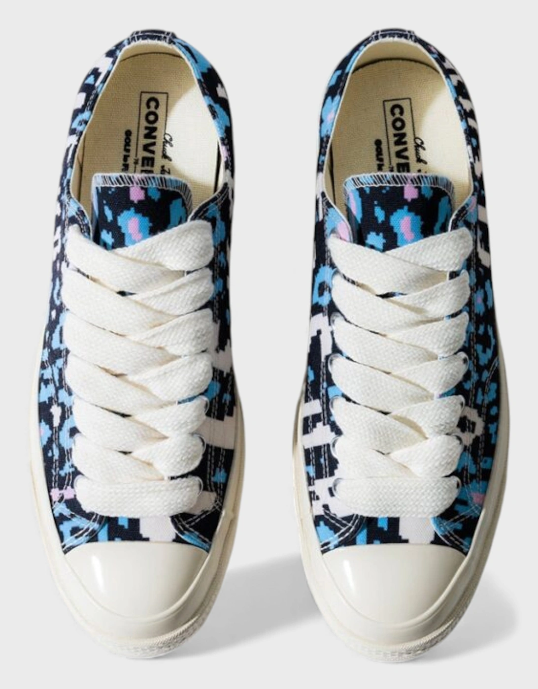 GOLF le FLEUR x Chuck 70 Ox Digital Leopard Teal