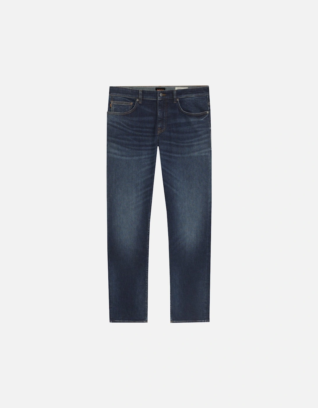 Men's Dark Blue Delaware Slim Fit Jeans, 3 of 2