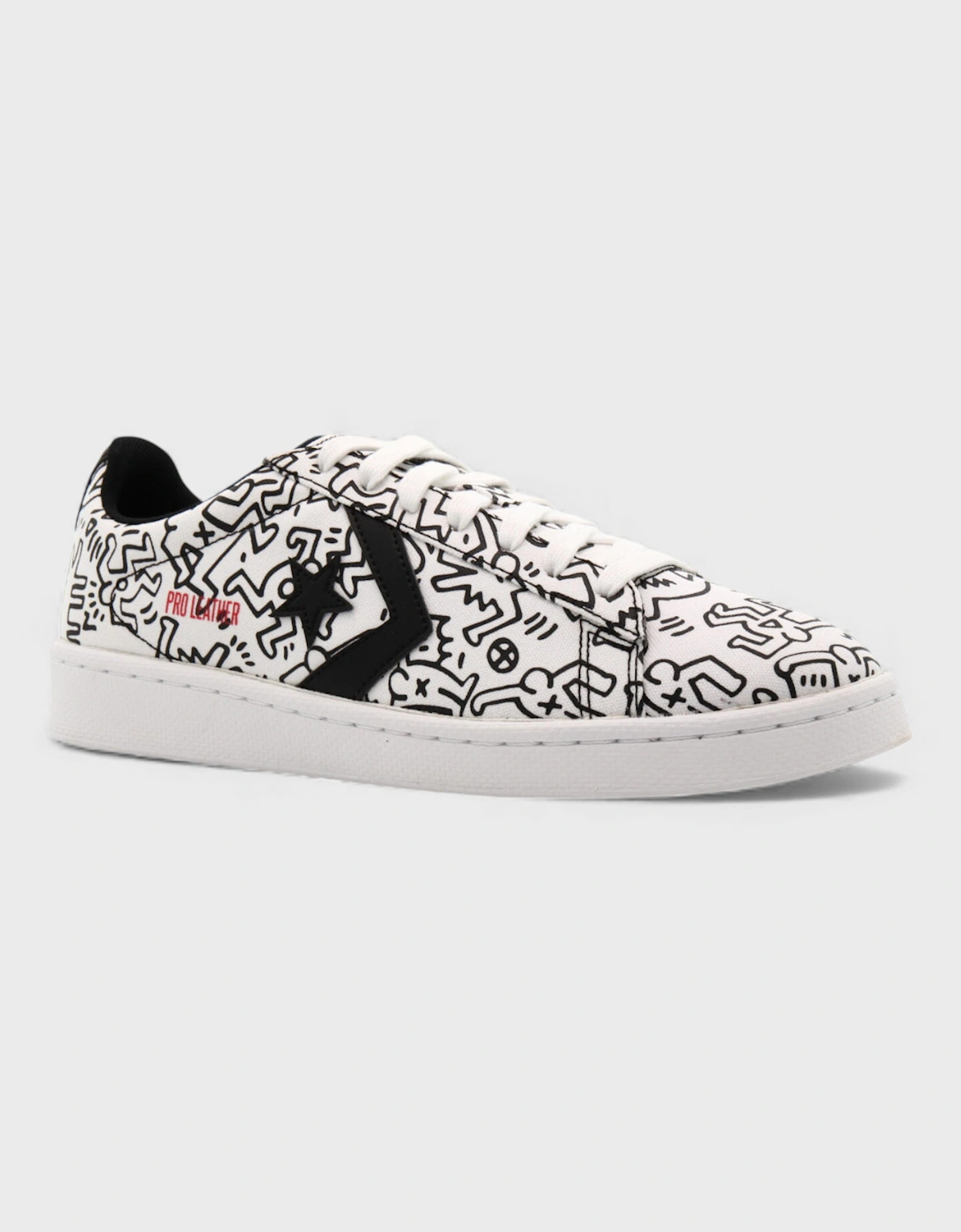 x Keith Haring Pro Leather Low White Black