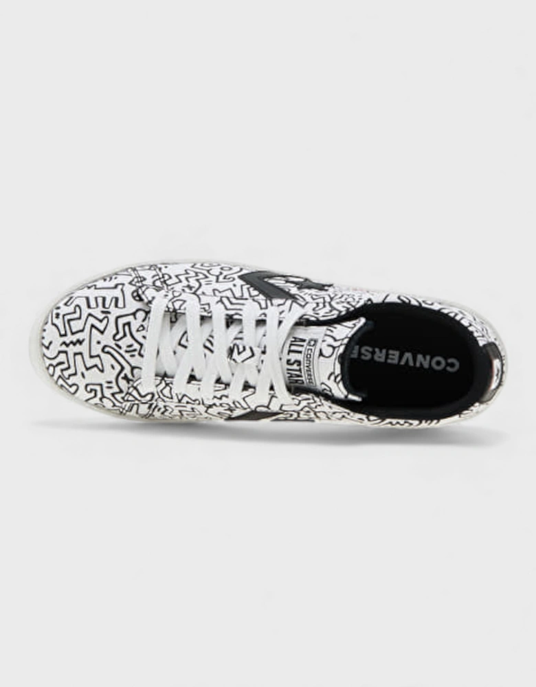 x Keith Haring Pro Leather Low White Black