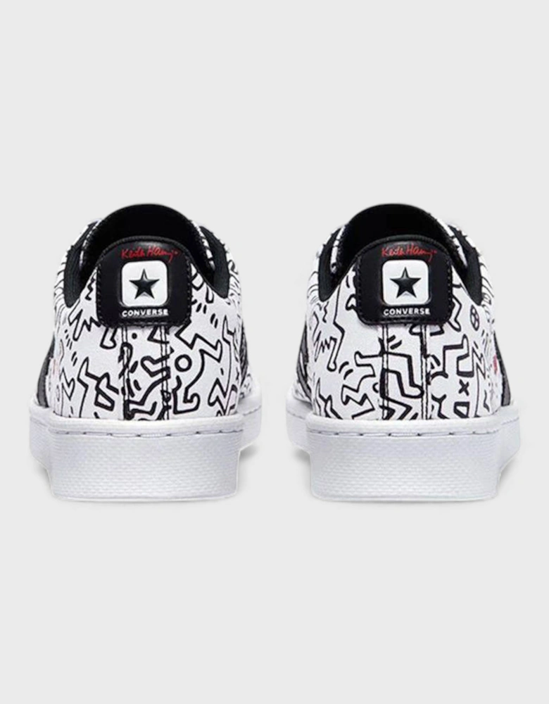 x Keith Haring Pro Leather Low White Black