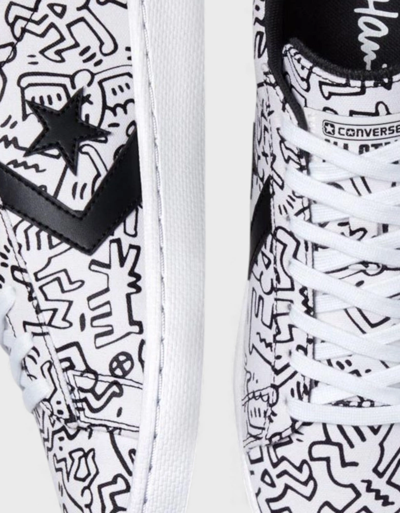 x Keith Haring Pro Leather Low White Black