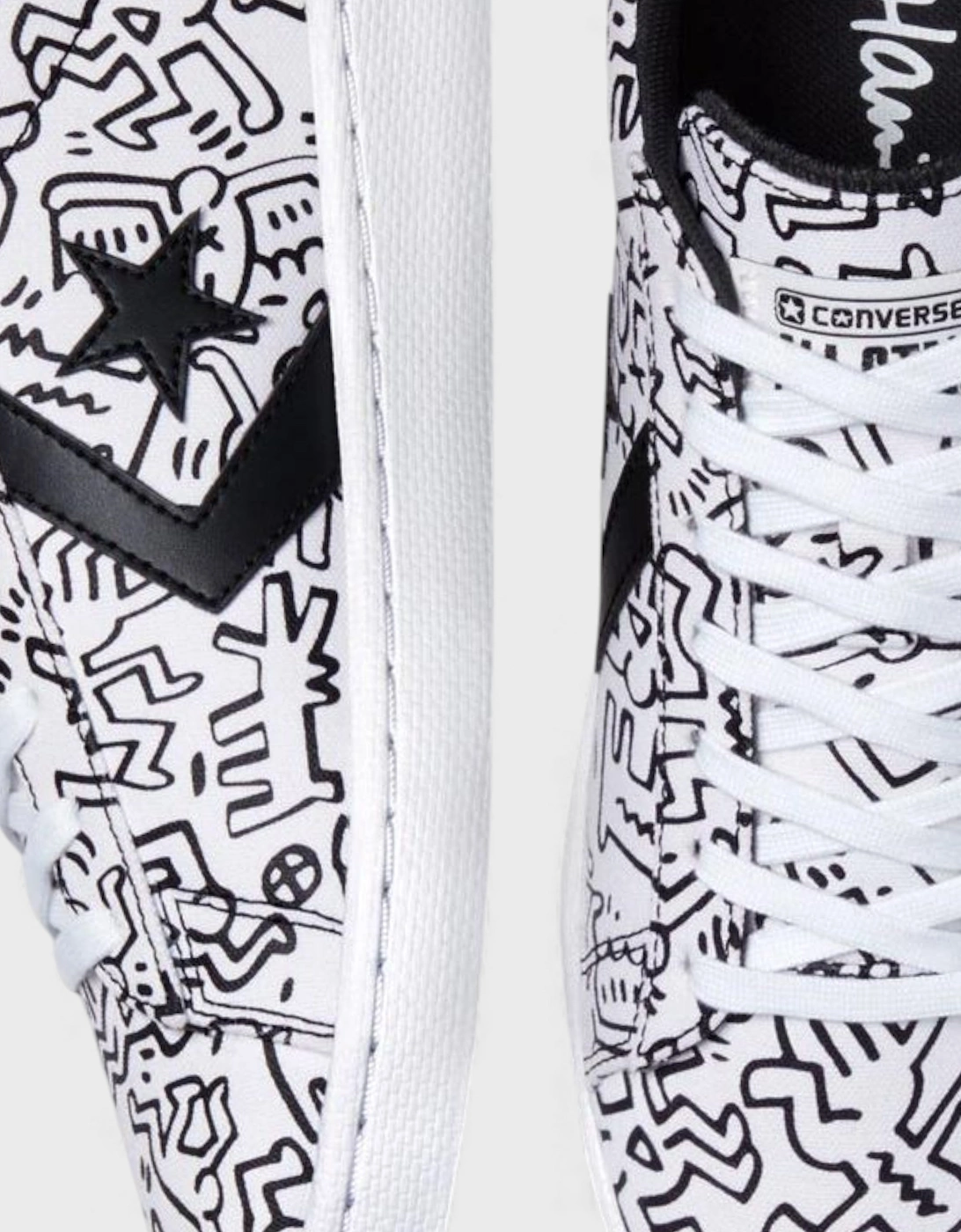 x Keith Haring Pro Leather Low White Black