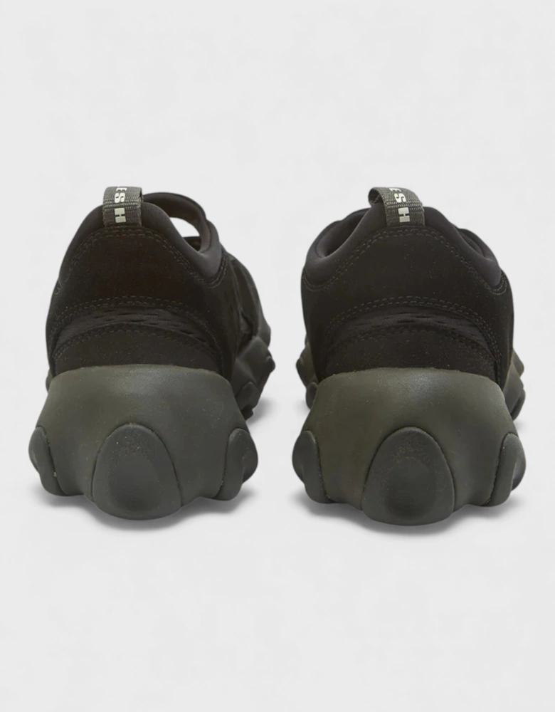 Brain Dead x Factory Team Suede Flesh Sandal Black