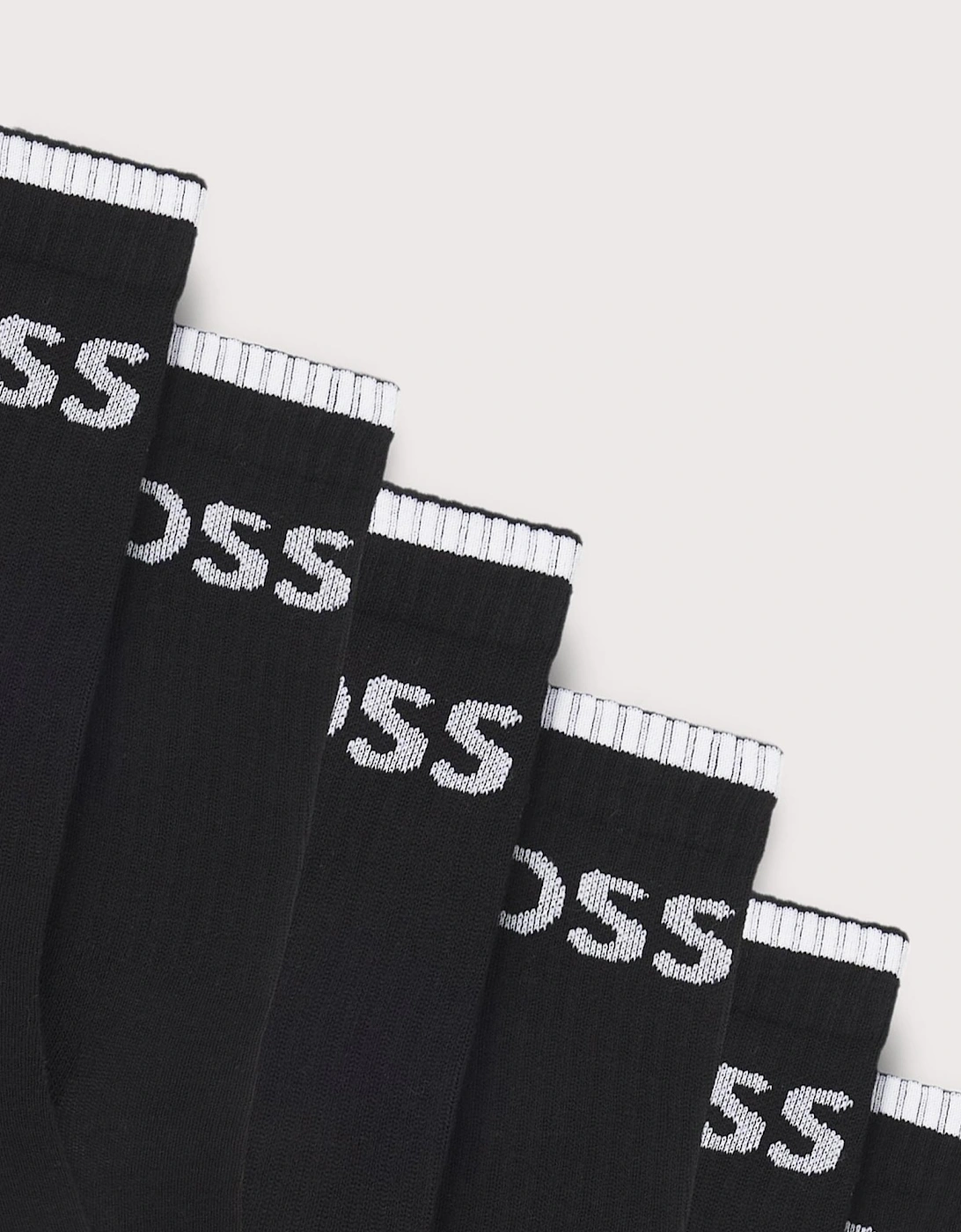 6 Pack QS Stripe Socks
