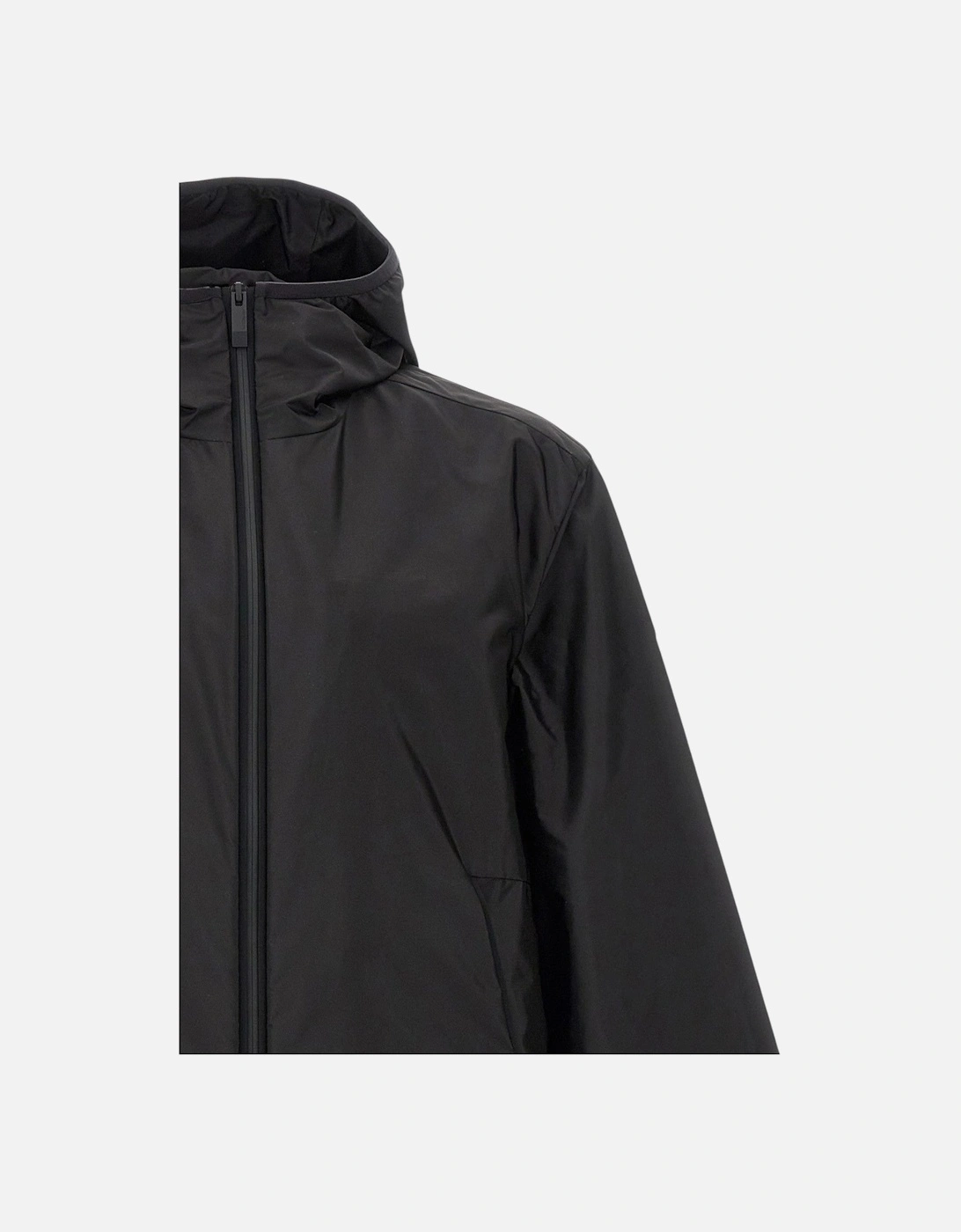 Grainer Black Windbreaker Jacket