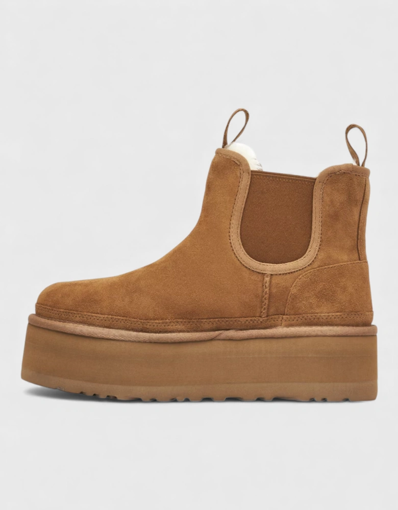 Neumel Platform Chelsea Boot Chestnut Womens