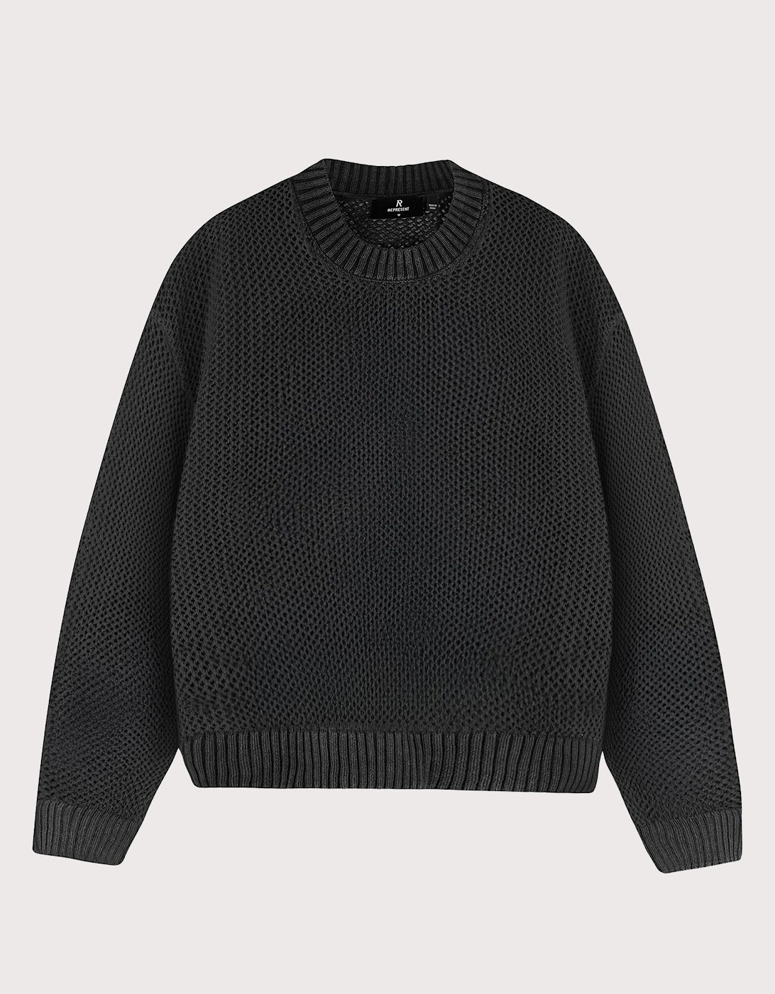 Oversized Fit Open Gauge Knit Jumper, 5 of 4