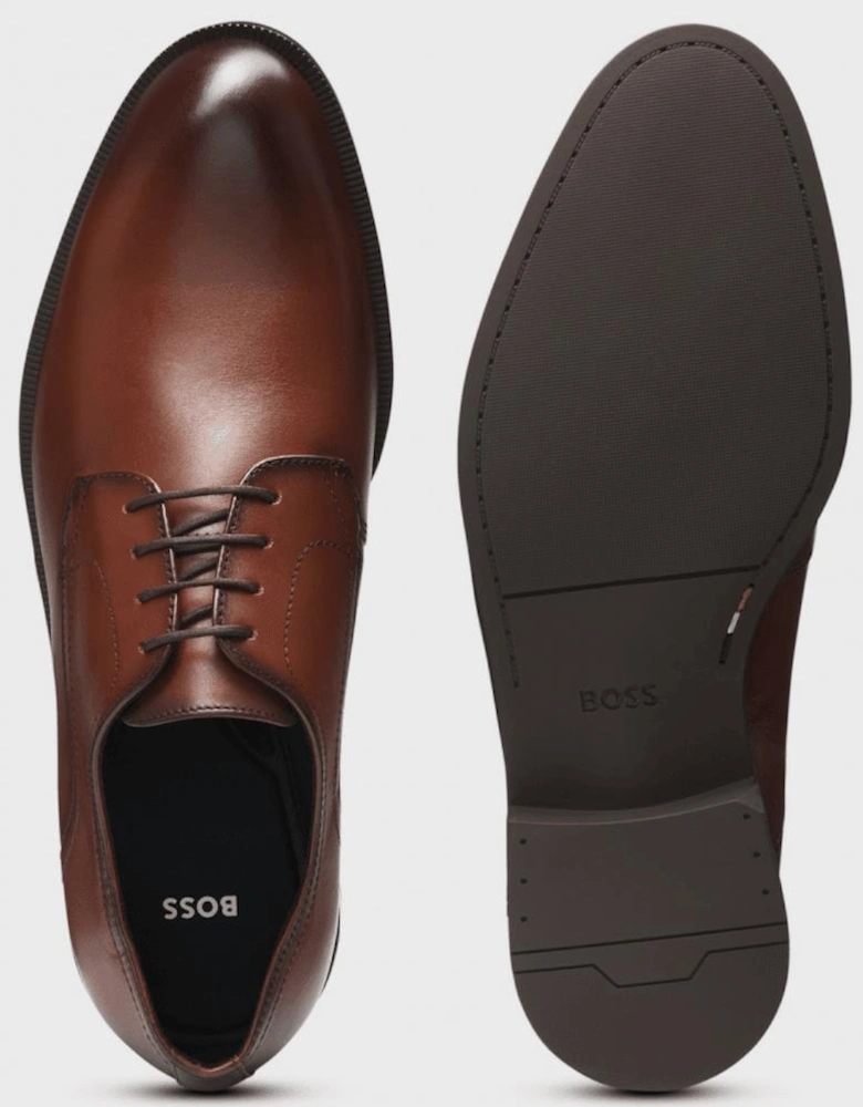 Tayil_Derb Leather Brown Derby Shoes