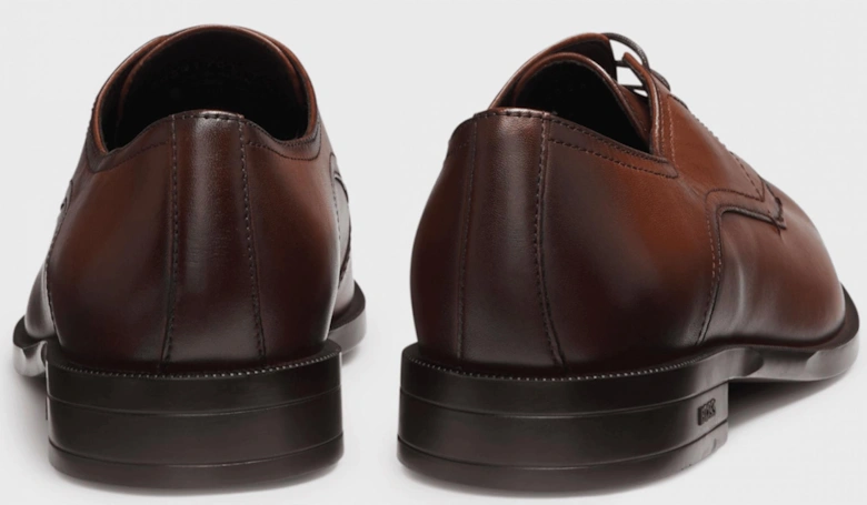 Tayil_Derb Leather Brown Derby Shoes