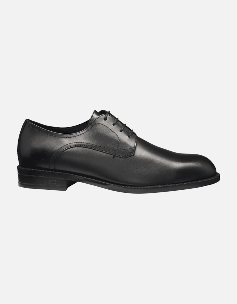 Tayil_Derb Leather Black Derby Shoes