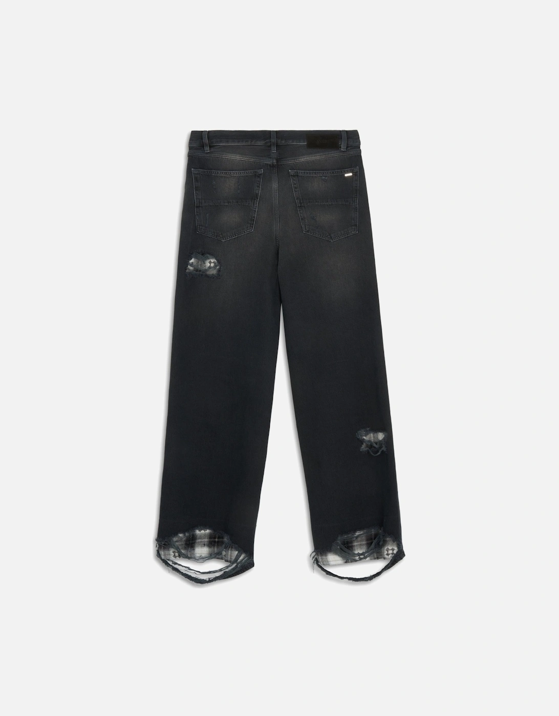 FLANNEL REPAIR BAGGY JEAN