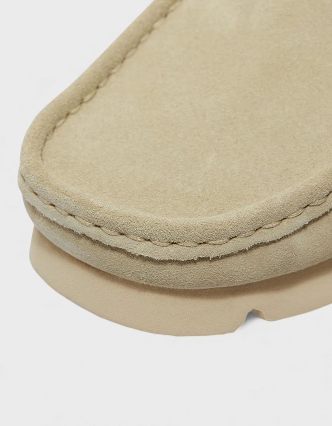 X Needles Wallabee Strap Maple Suede